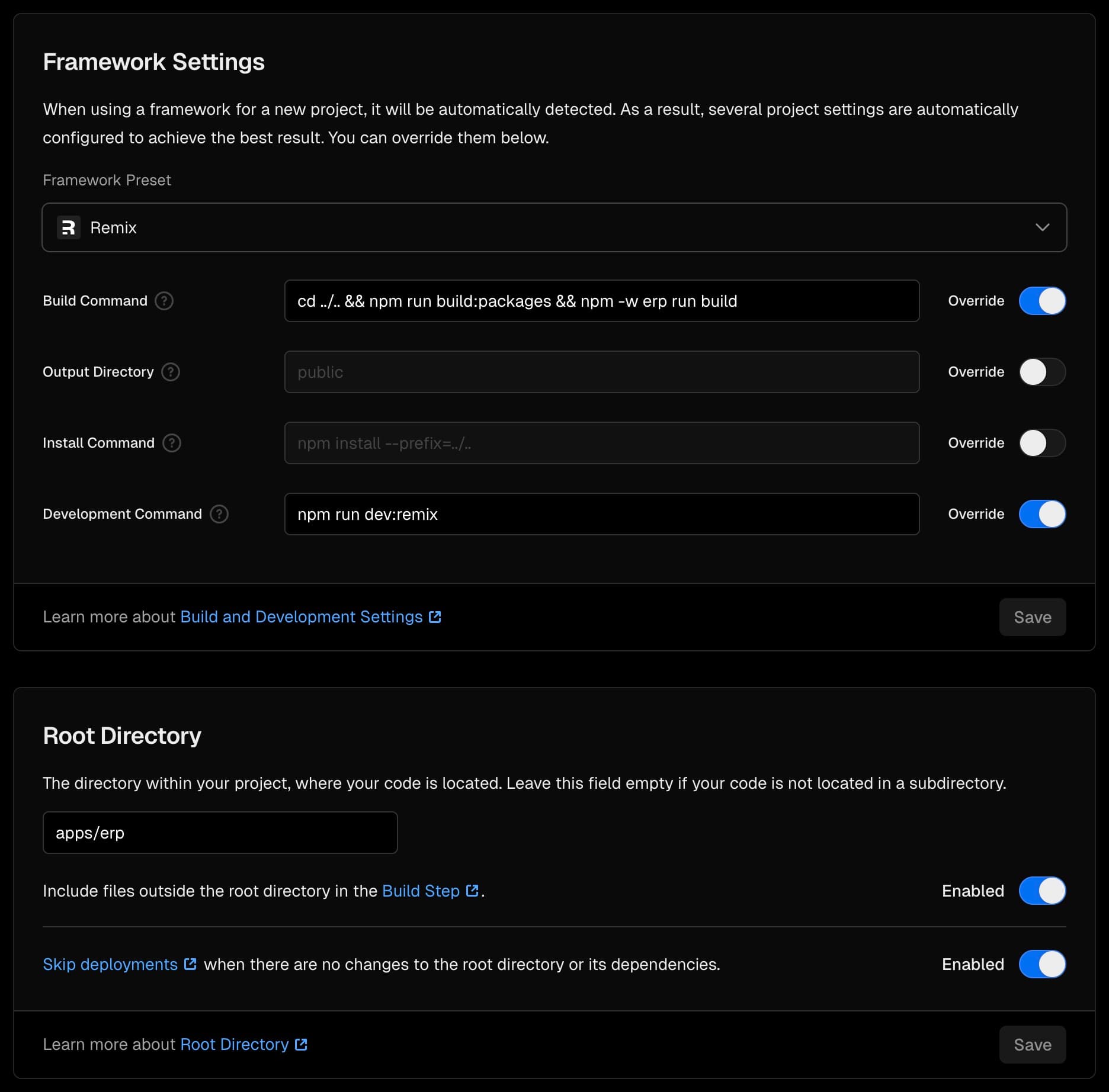 ERP Vercel Configuration